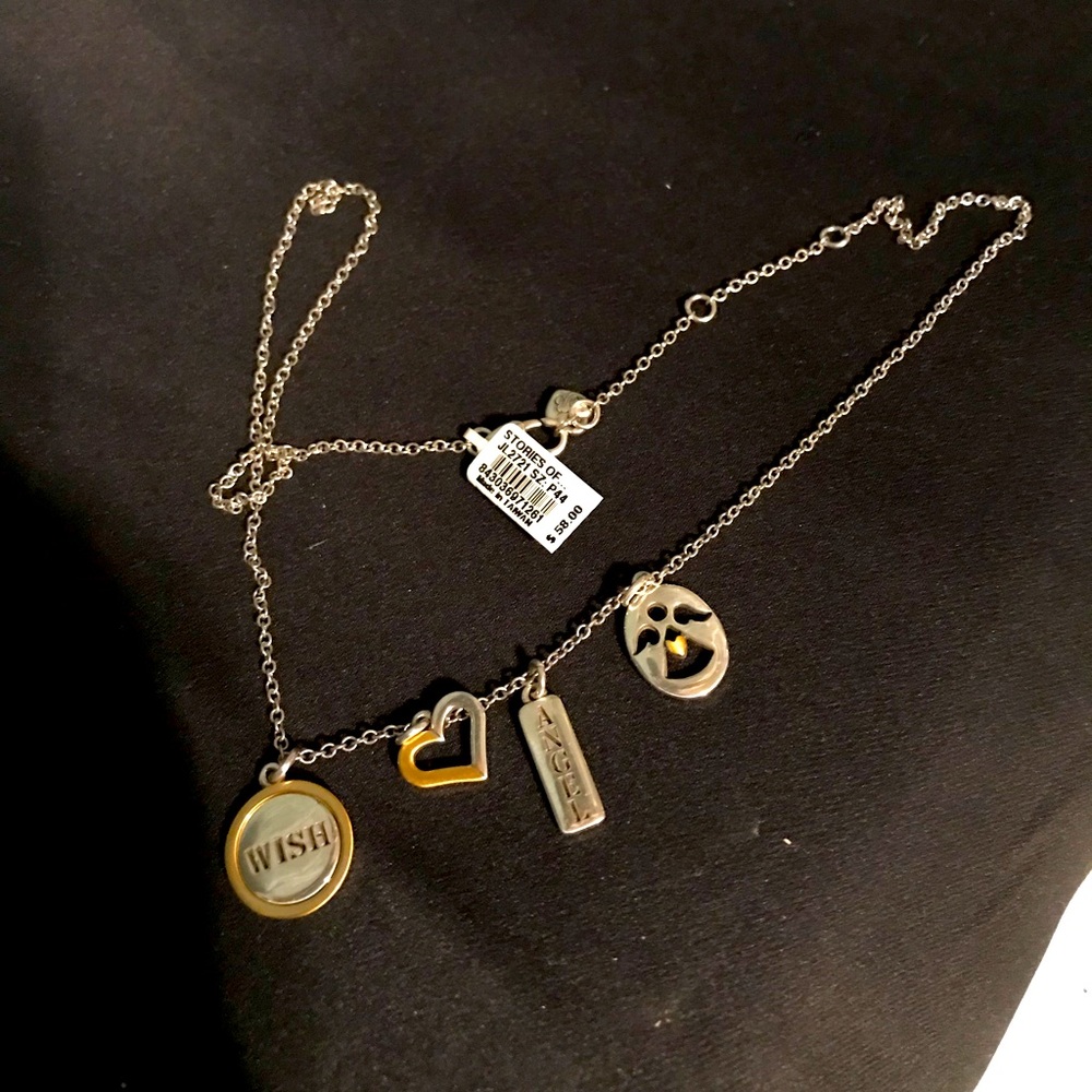 New Brighton two tone necklace